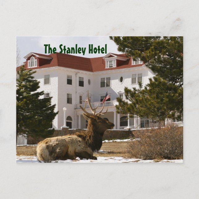 Das Stanley Hotel Postcard Postkarte (Vorderseite)