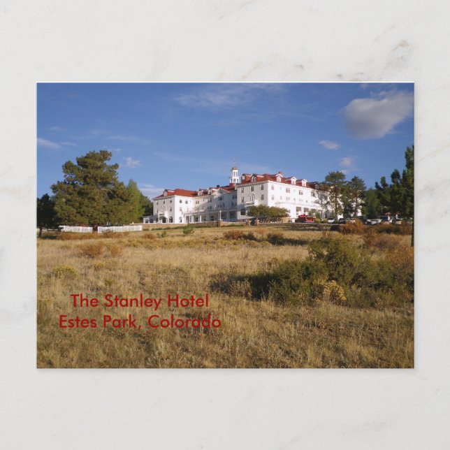 Das Stanley Hotel Postkarte (Vorderseite)