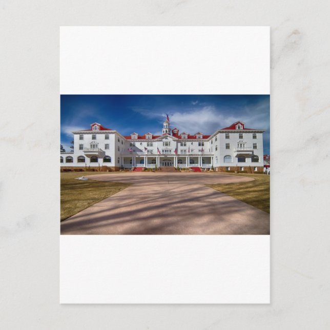 Das Stanley Hotel Postkarte (Vorderseite)
