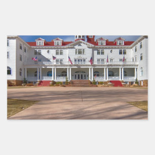 Das Stanley Hotel Rechteckiger Aufkleber
