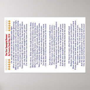 Das Star Spangled Banner * Poster