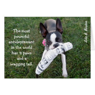 Das stärkste Antidepressivum… LEERE KARTE