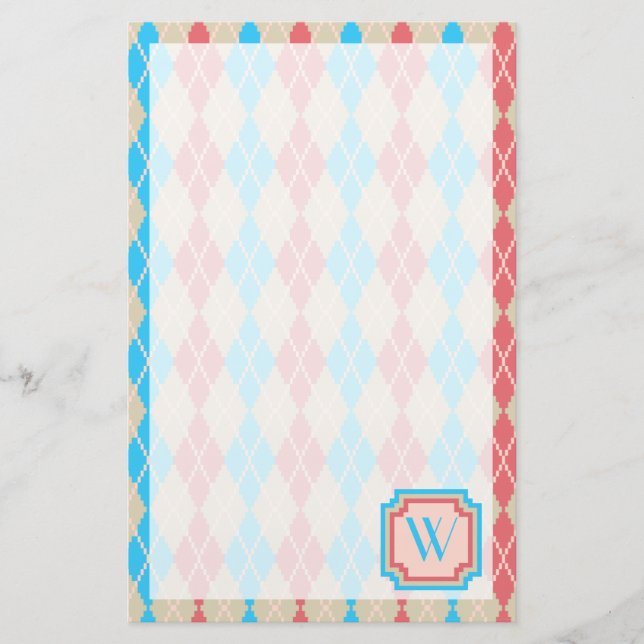 Das Stationery der Beach Raute Briefpapier (Vorderseite)