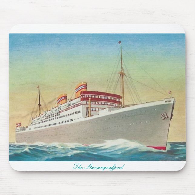 Das Stavangerfjord Mousepad (Vorne)