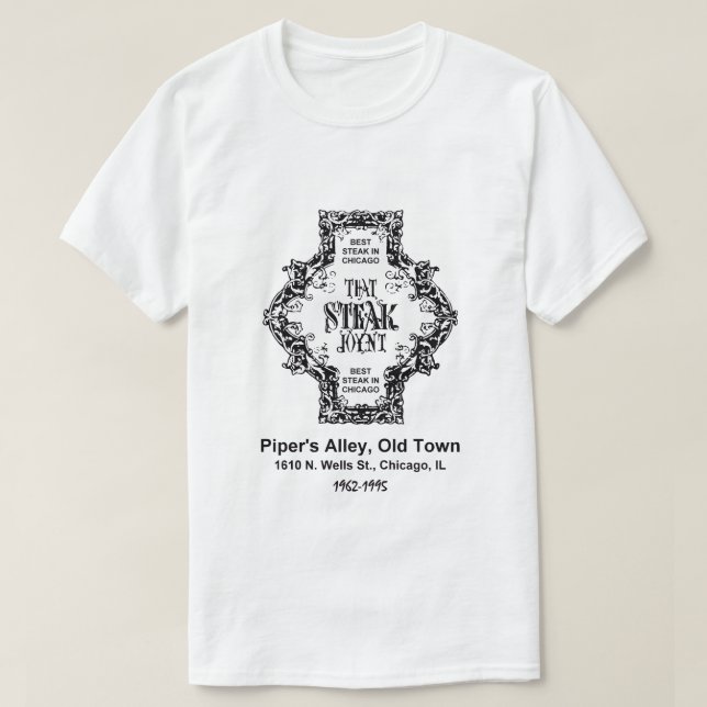 Das Steak Joynt Restaurant, Chicago, IL T-Shirt (Design vorne)