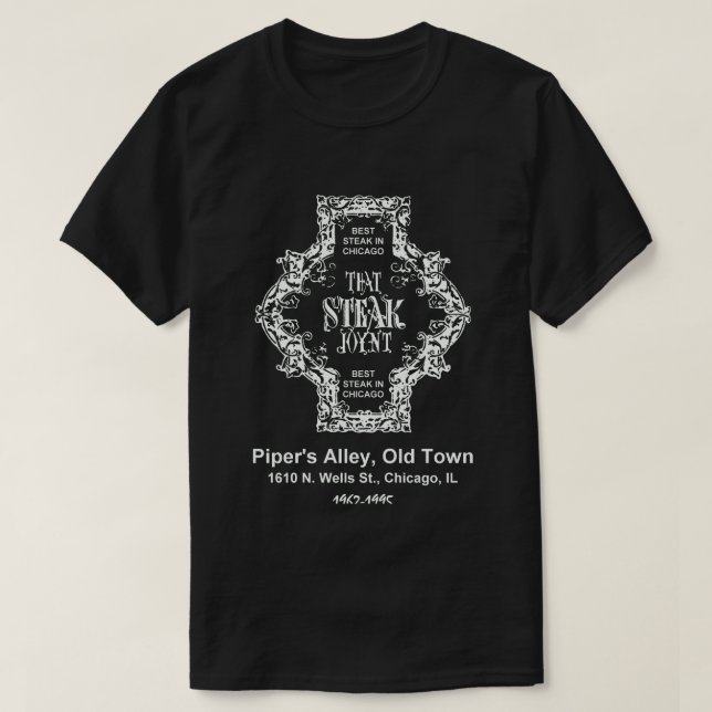 Das Steak Joynt Restaurant, Chicago, IL T-Shirt (Design vorne)