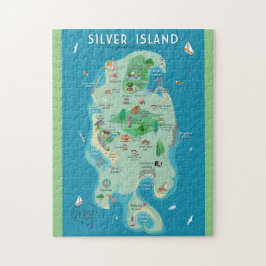 Das Steeles-Puzzle auf der Silberinsel Jigsaw Puzzle