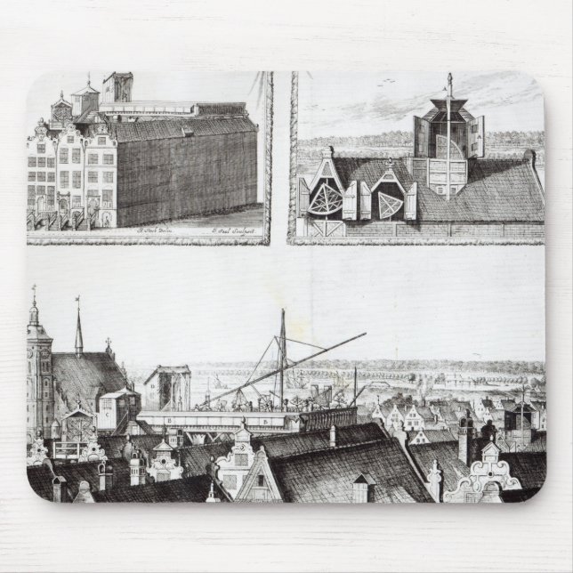 Das Sternenburg Observatorium Mousepad (Vorne)