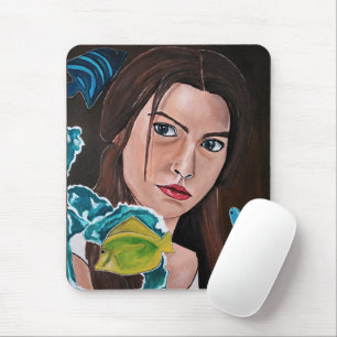 Das Sternenkreuz Liebhaber Gemälde von Alfred Fox Mousepad