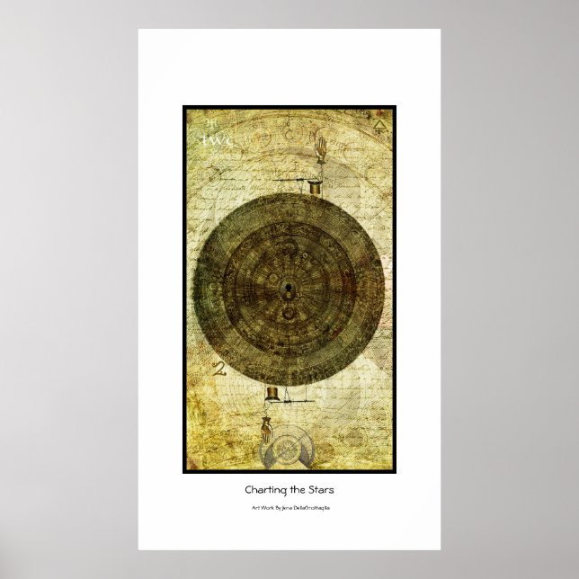 Das Sternenplakat Poster (Vorne)