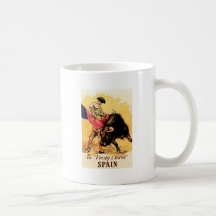 Das Stierfest in Spanien Tasse