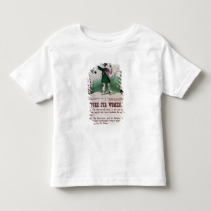 Das Stimmrecht-Plakat der Frauen Kleinkind T-shirt