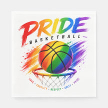 Das Stolz-Basketball-Regenbogendesign