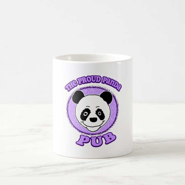 Das stolze Panda Pub Kaffeetasse (Mittel)