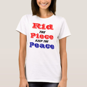 das Stück behielt den Frieden T-Shirt
