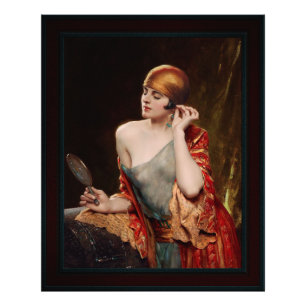 Das Studio Mirror von Albert Henry Collings Fotodruck
