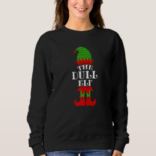 Das stumpfe Elf-Weihnachts-Matching-Familienkolleg Sweatshirt