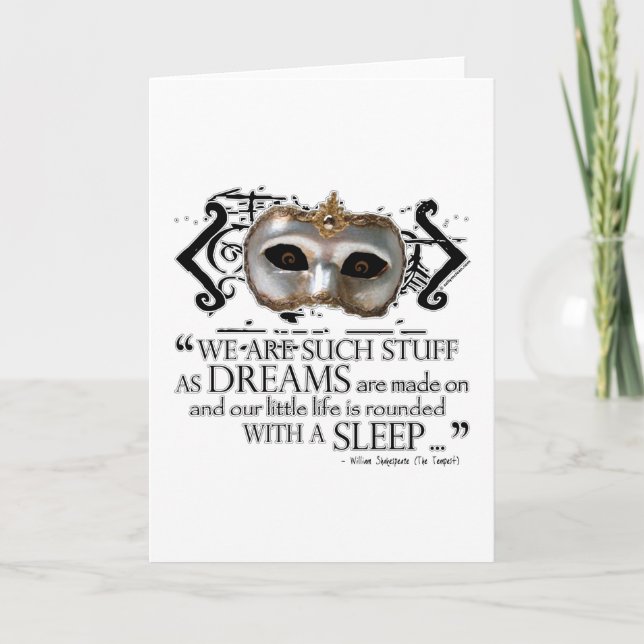 Das Sturm-Zitat Karte (Vorderseite)