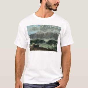 Das stürmische Meer oder, die Welle, 1870 T-Shirt