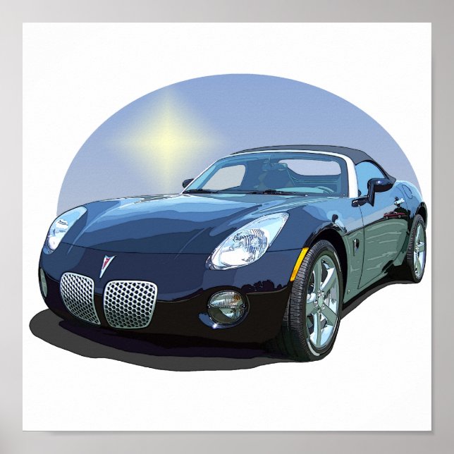Das Sun Car Poster (Vorne)