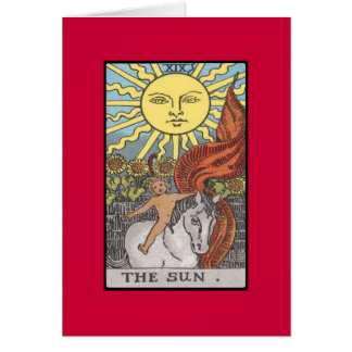 Das sun-Karten-Tarotbild
