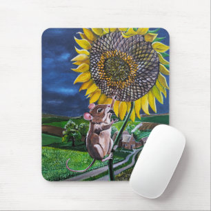 Das Sunflower Summit Gemälde von Alfred Fox Mousepad