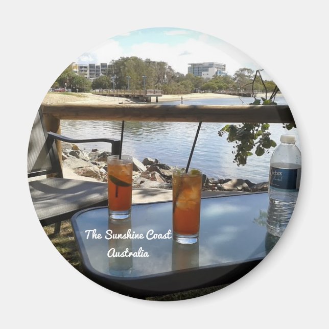 Das Sunshine Coast Australia Foto Magnet (Vorne)