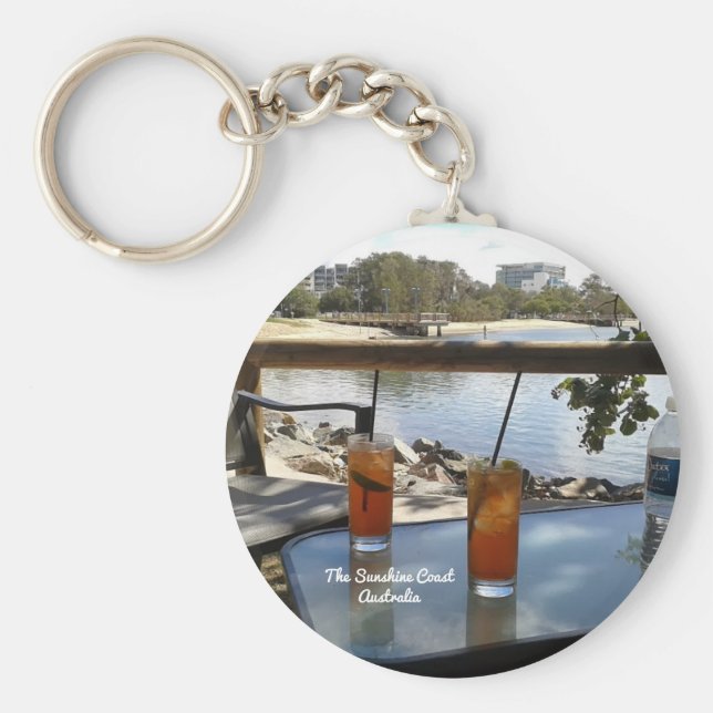 Das Sunshine Coast Australia Foto Schlüsselanhänger (Vorne)