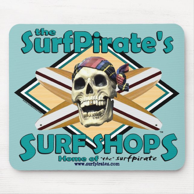 "das " surfpirate Mousepad (Vorne)