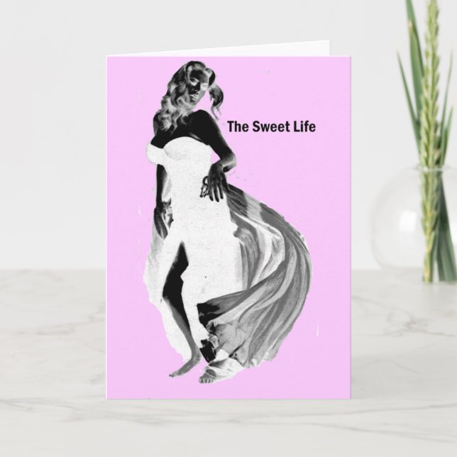 Das süße Leben Karte (Vorderseite)