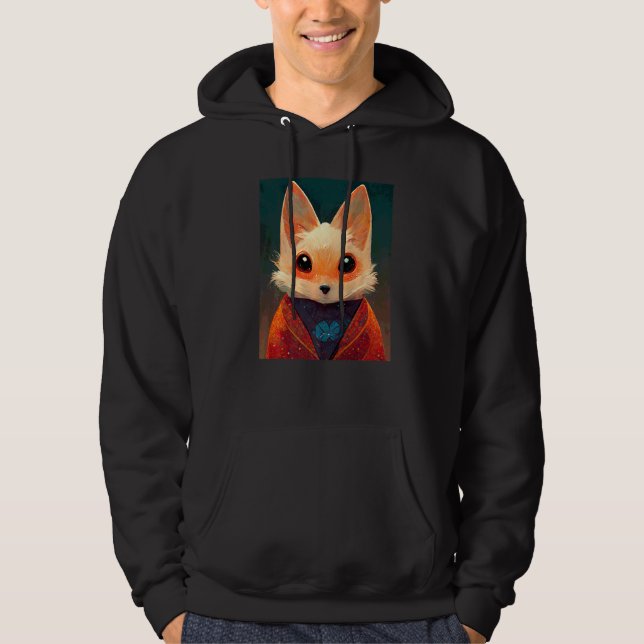 Das süßeste Fuchs-Tier im Universum Hoodie (Vorderseite)