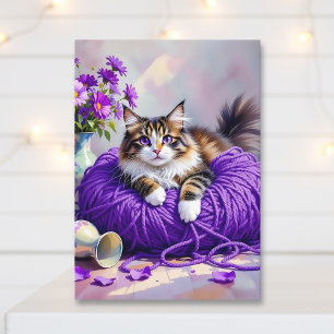 Das süßeste Katzen-Thema-Gedicht zum Thema "Ich de Karte