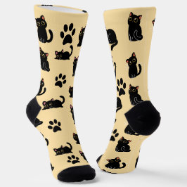 Das süßeste schwarze Katzen-Socken-Geschenk für Ka Socken