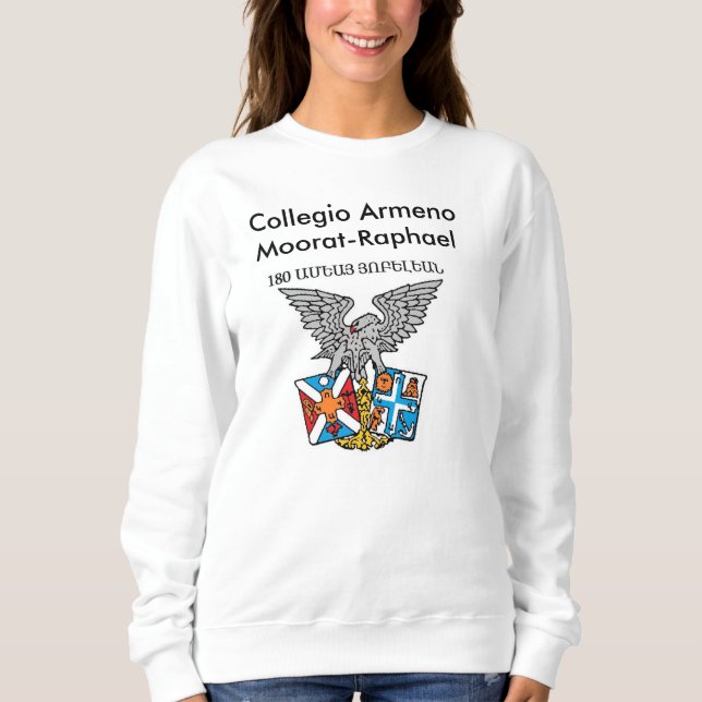 Das Sweatshirt Collegio Armeno Moorat-RAPHAEL (Vorderseite)