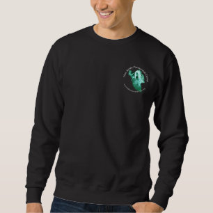 Das Sweatshirt der Männer mit Front und hinteren