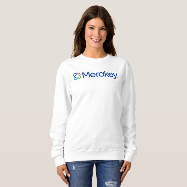 Das Sweatshirt der Merakey Logo-Frauen (Vorne ganz)