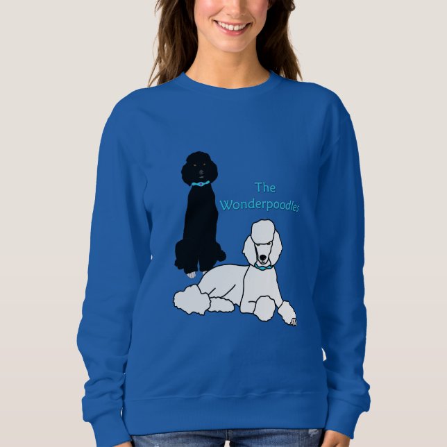Das Sweatshirt Wonderpoodles Frauen (Vorderseite)