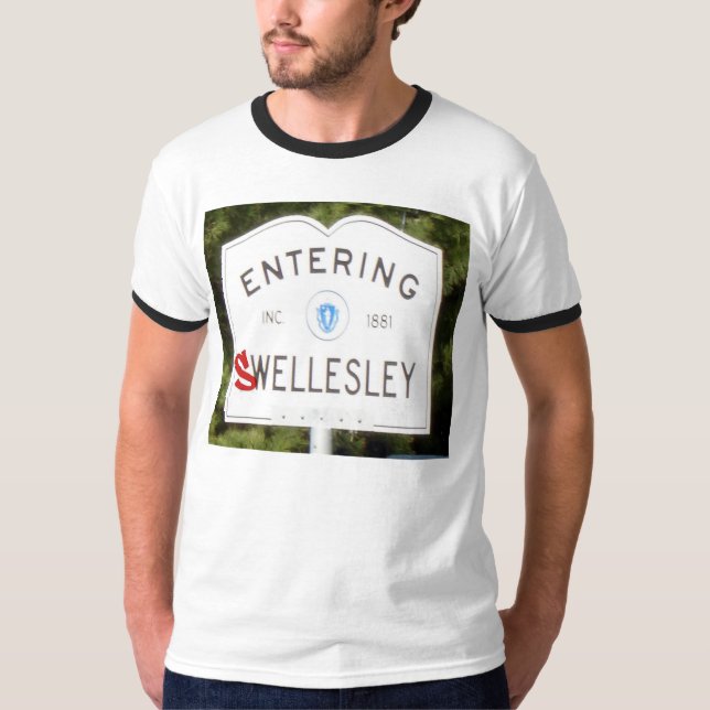 Das Swellesley Berichts-Shirt T-Shirt (Vorderseite)