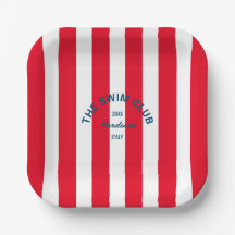 Das Swim Club Wappen Red Cabana Strip