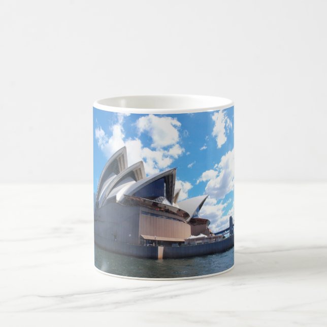 Das Sydney-Opernhaus Kaffeetasse (Mittel)