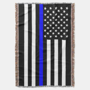 Das Symbol der amerikanischen Thin Blue Line Decke