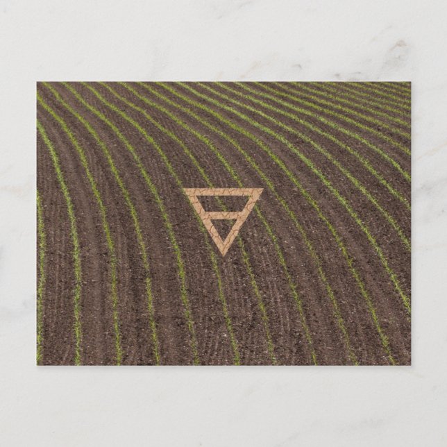 Das Symbol der ElementEarth Postkarte (Vorderseite)