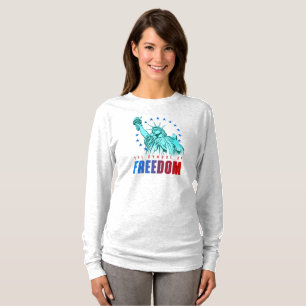 Das Symbol der Freiheit Langschläfchen für Fraue T-Shirt