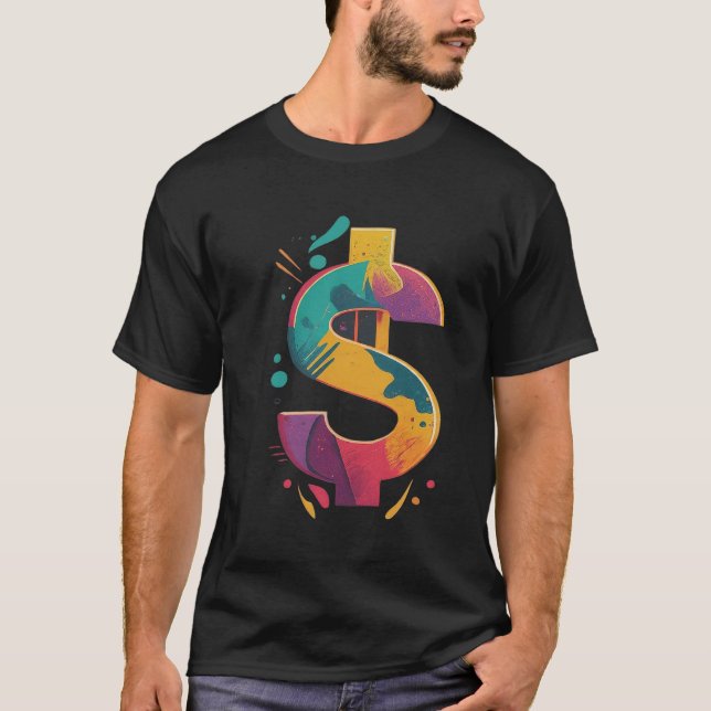das Symbol des Dollars T-Shirt (Vorderseite)