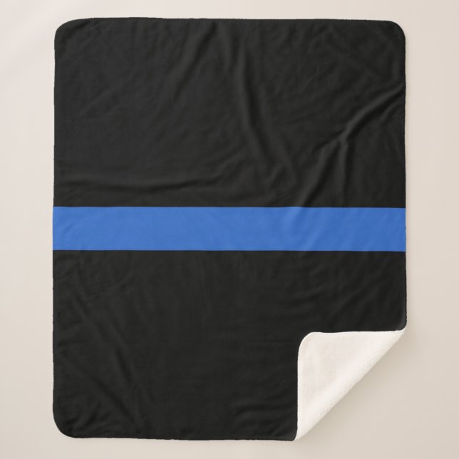 Das Symbol für die Solidarität der Polizei der "bl Sherpadecke (Vorderseite)