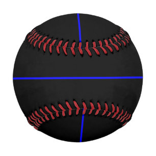 Das symbolische Thin Blue Line-Konzept Baseball