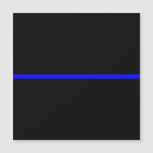 Das symbolische Thin Blue Line-Konzept Magnetkarte