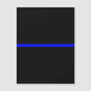 Das symbolische Thin Blue Line-Konzept Magnetkarte
