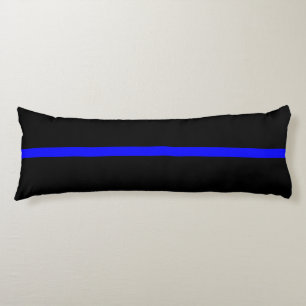 Das symbolische Thin Blue Line-Konzept Seitenschläferkissen