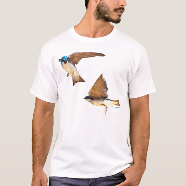 das T-Shirt der Aquarell ähnlichen (Vorderseite)